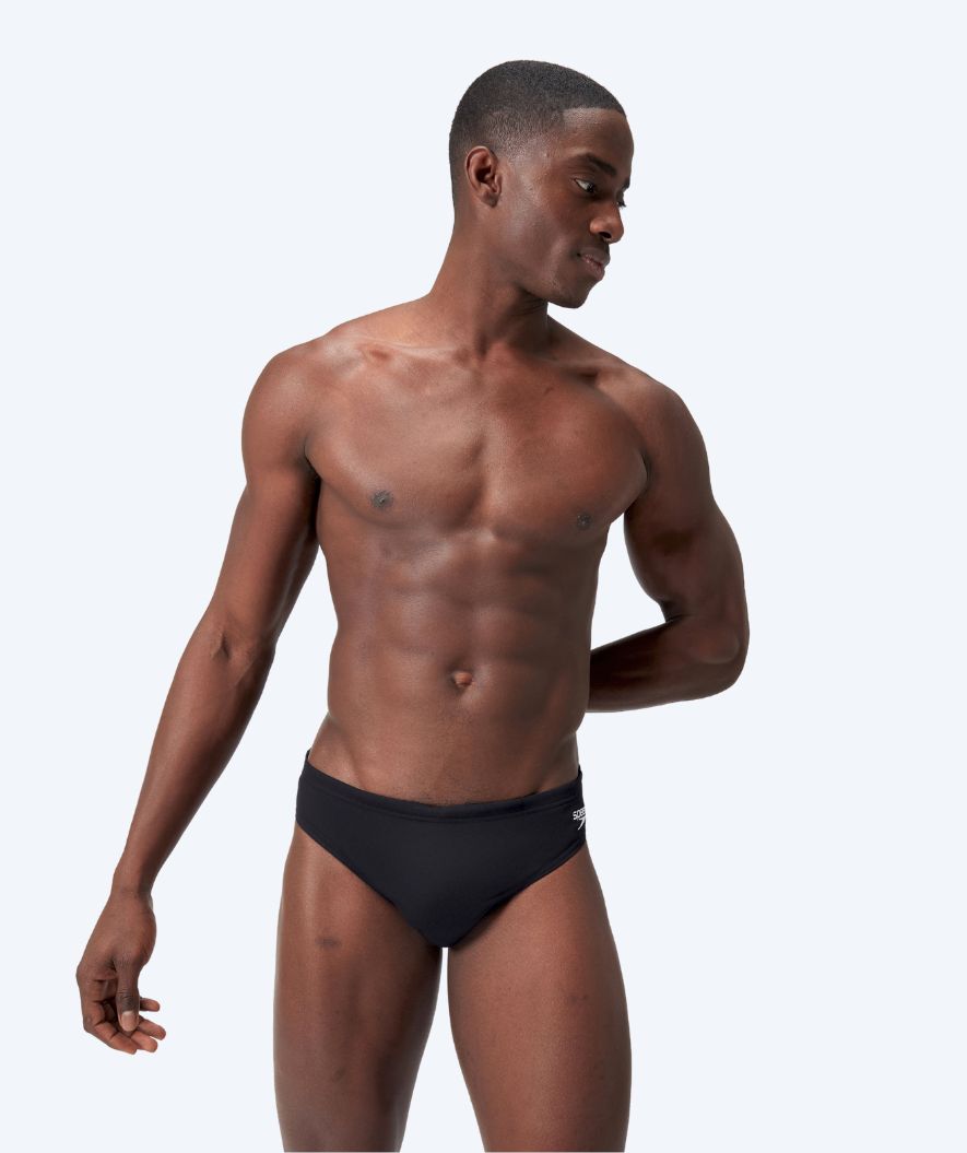 Speedo triangular swim trunks for men Eco Endurance Black Watery.ie