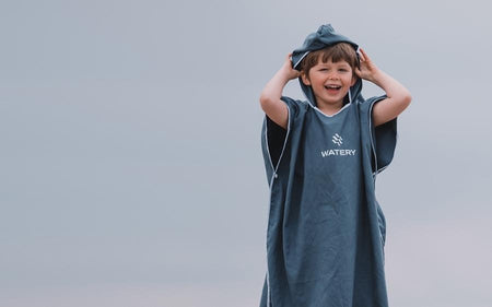Bath poncho for kids (1-8 years old)