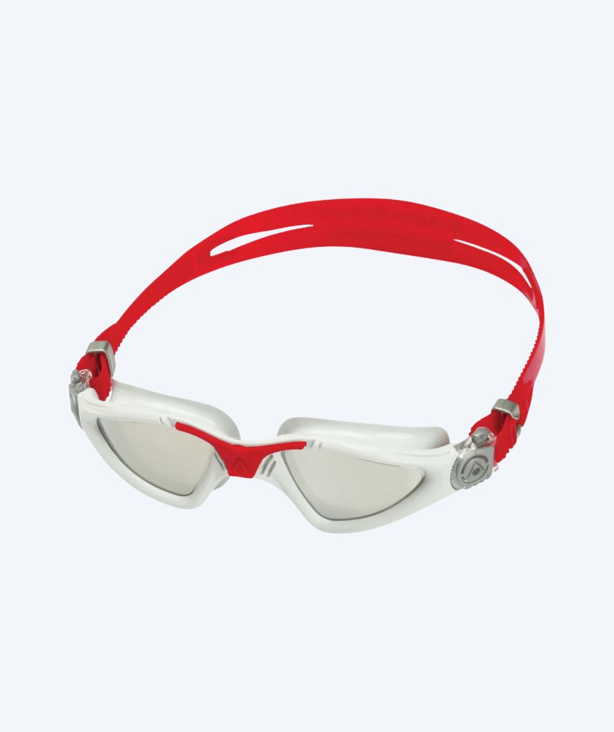 Aquasphere exercise diving goggles - Kayenne - Red/white (Mirror linse)