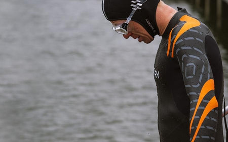 Wetsuit swimming