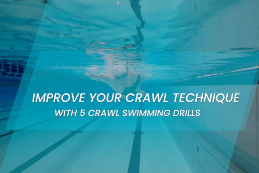 Learn to swim crawl - 5 exercises to improve your crawl swimming
