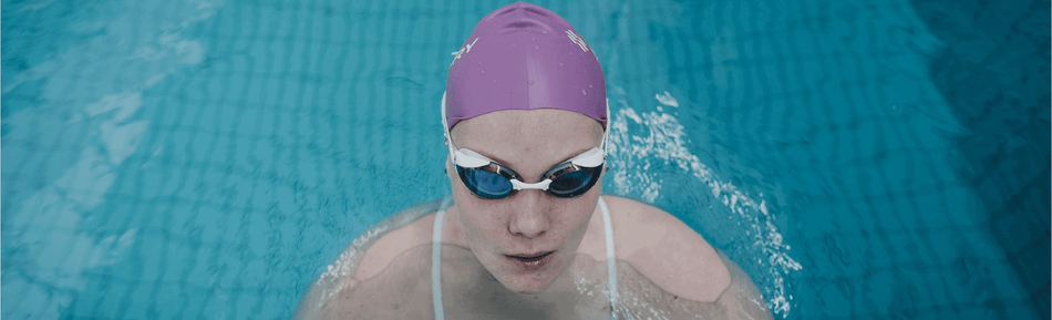 Which muscle groups are trained during swimming?