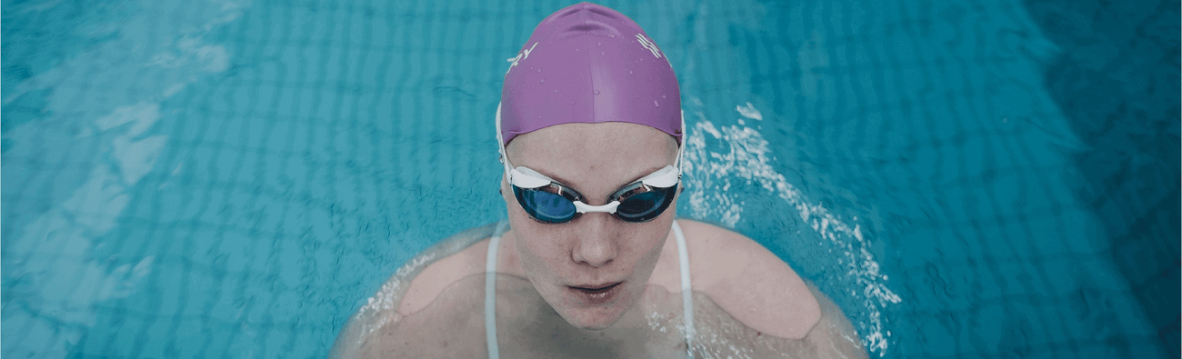 Which muscle groups are trained during swimming?
