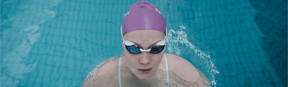 Which muscle groups are trained during swimming?
