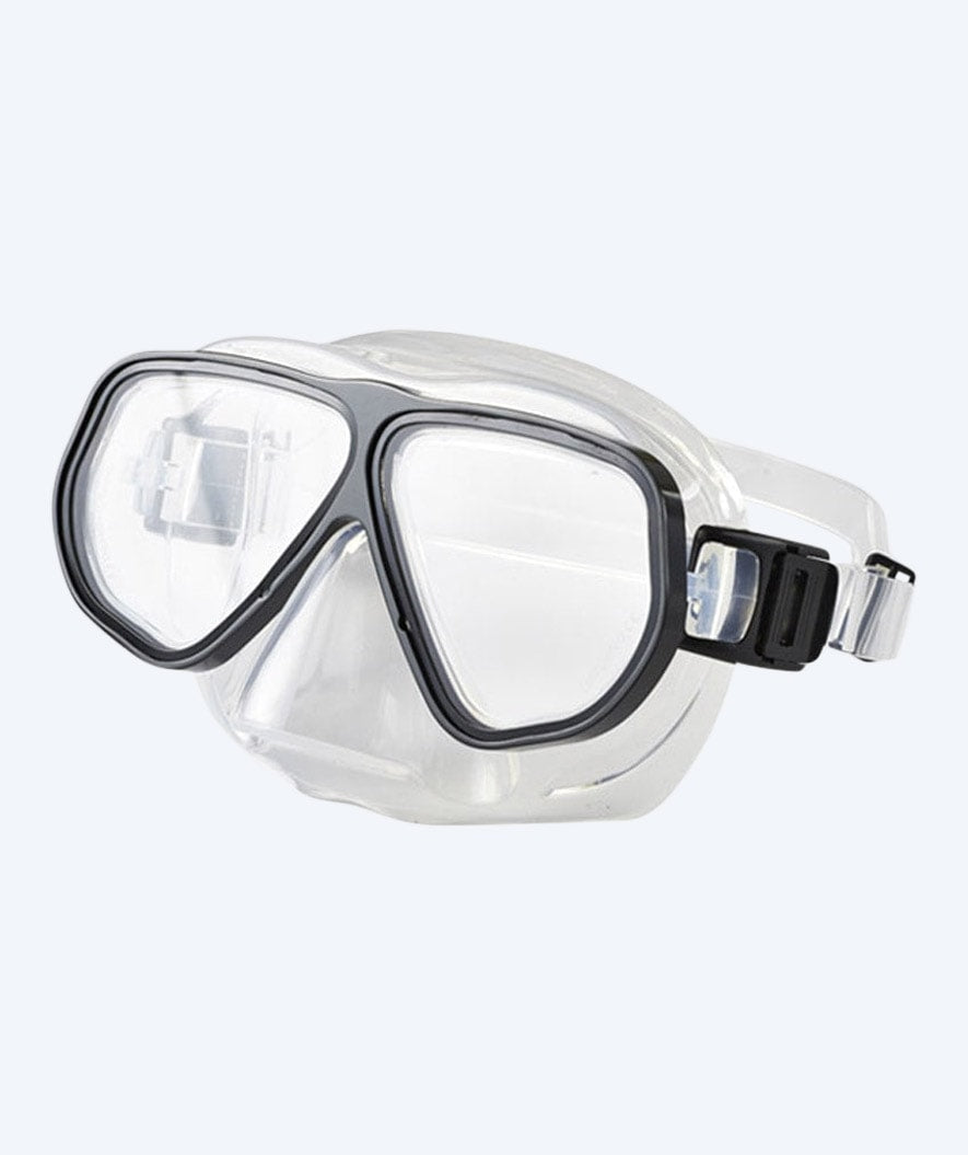 Primotec diving mask with optical correction - M100 Vista (+1.0 to from 4 years.0) - Black