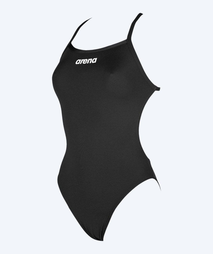 Arena swimsuit for girls - Solid Lighttech - Black