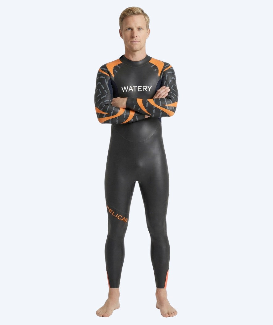Watery wetsuit for men - Pelican - Orange