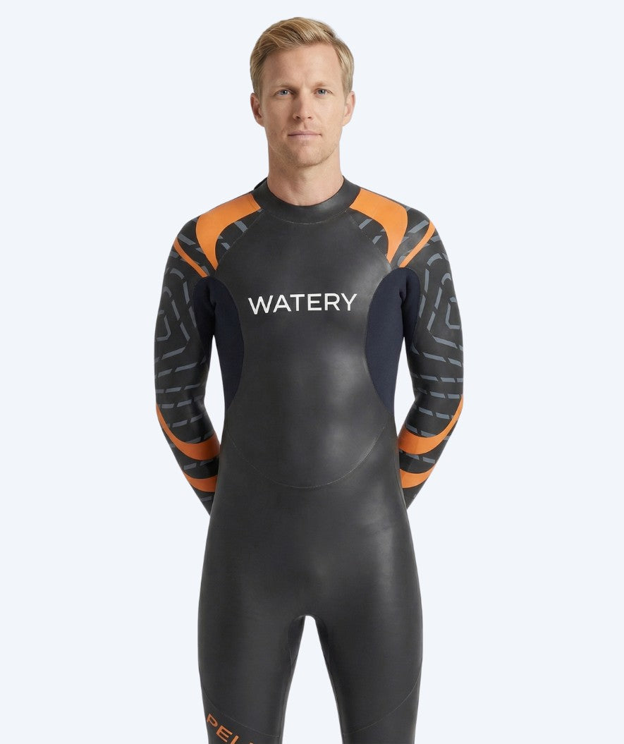 Watery wetsuit for men - Pelican - Orange