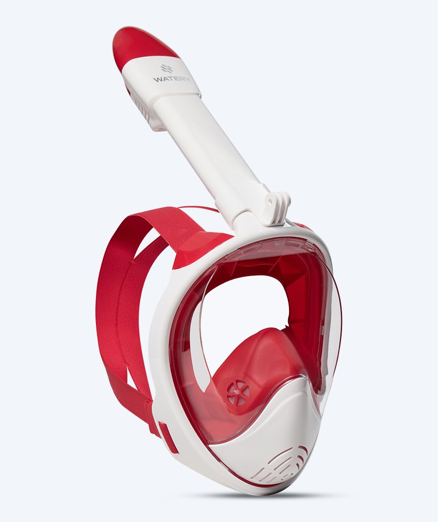 Watery full face diving mask for adults - Oxygen - Pink