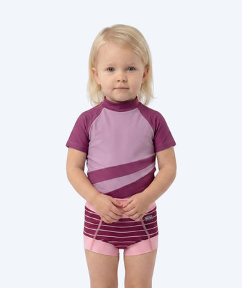 Watery swim nappies for kids - Neoprene Swim Nappy - Nordic Pink Stripes