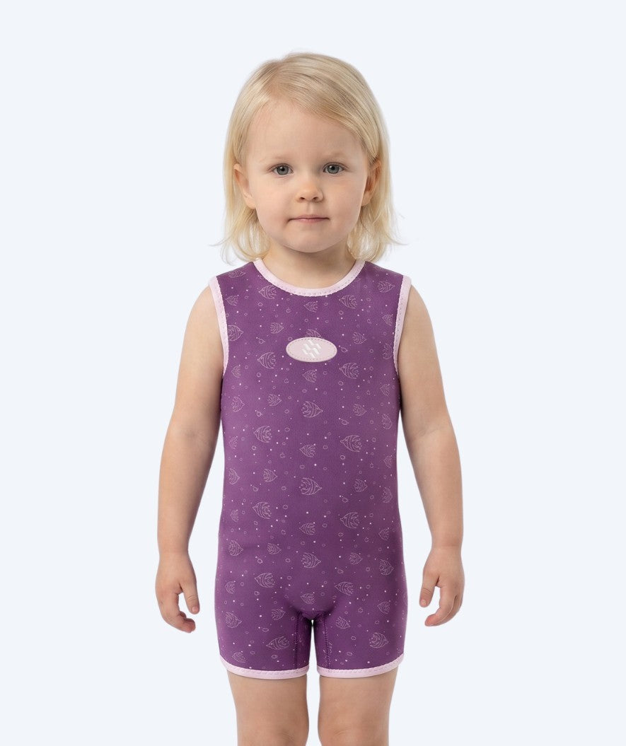 Watery wetsuit for kids - Baia Wrap - Atlantic Purple