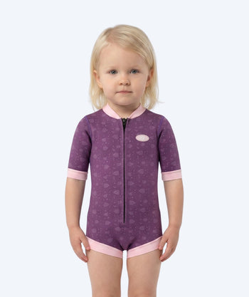 Watery wetsuit for kids - Baia Full-Body - Atlantic Purple