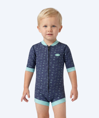 Watery wetsuit for kids - Baia Full-Body - Atlantic Turquoise