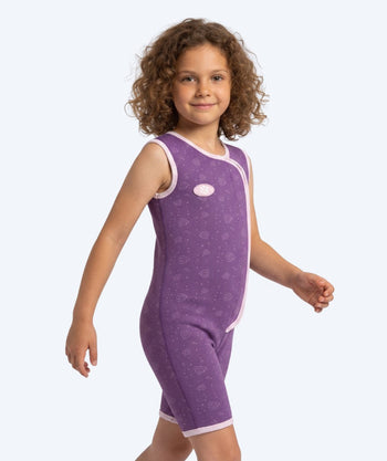 Watery wetsuit for kids - Baia Shorty - Atlantic Purple