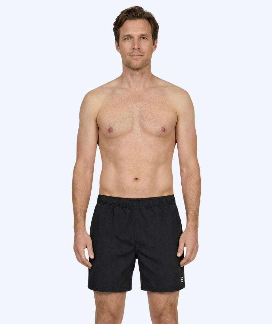Watery swim shorts for men - Waverly - Black