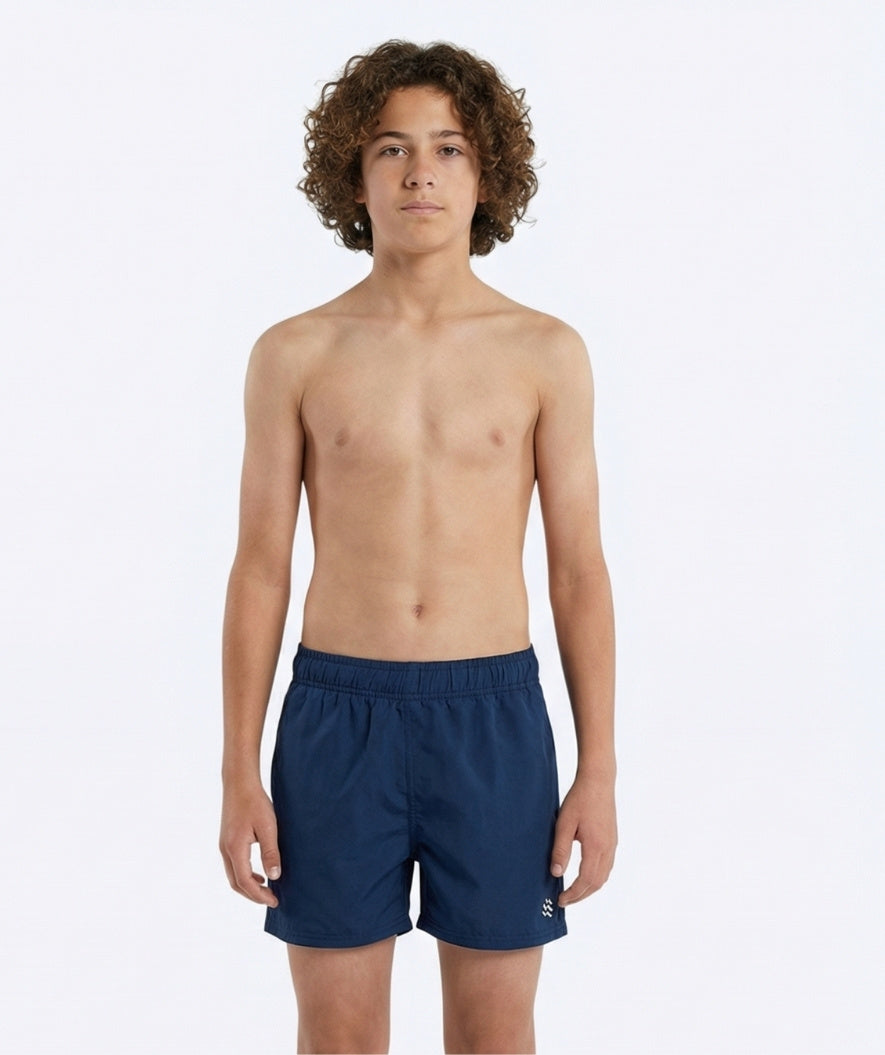 Watery swim shorts for boys - Waverly - Dark blue