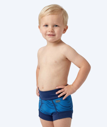 Watery swim nappies for kids - Neoprene Swim Nappy - Fjord Blue