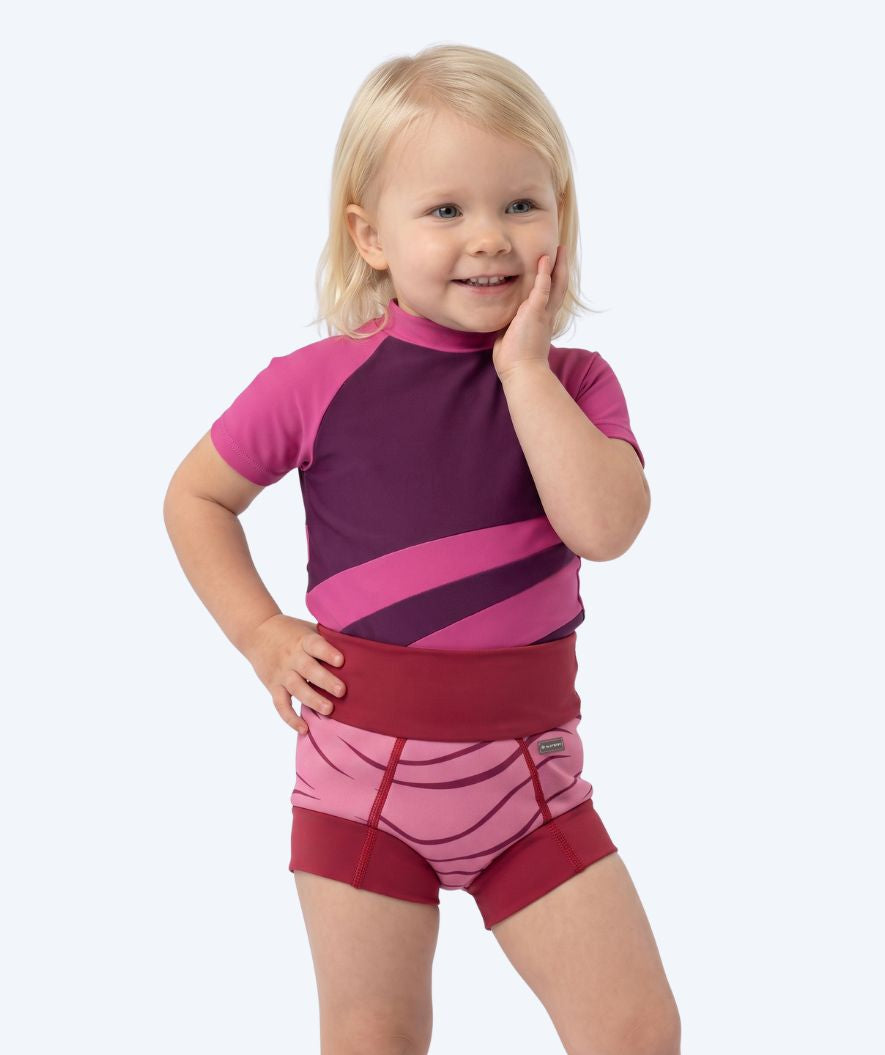 Watery swim nappies for kids - Neoprene Swim Nappy - Fjord Red