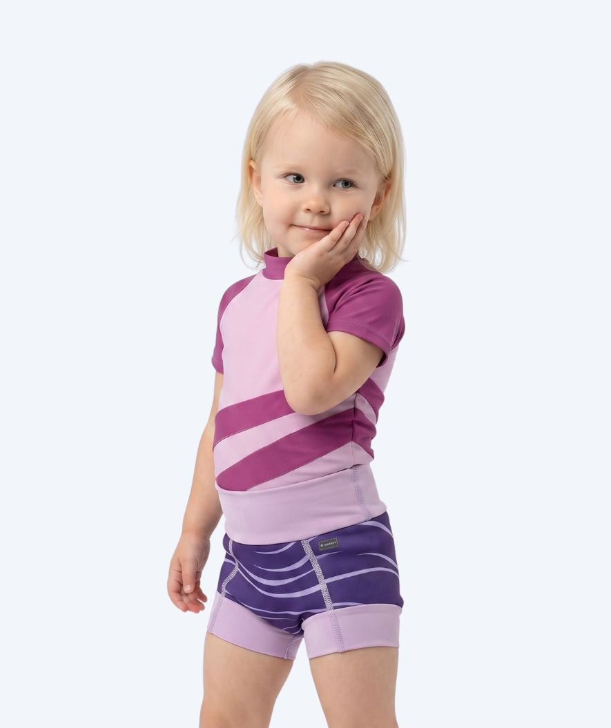 Watery swim nappies for kids - Neoprene Swim Nappy - Fjord Purple