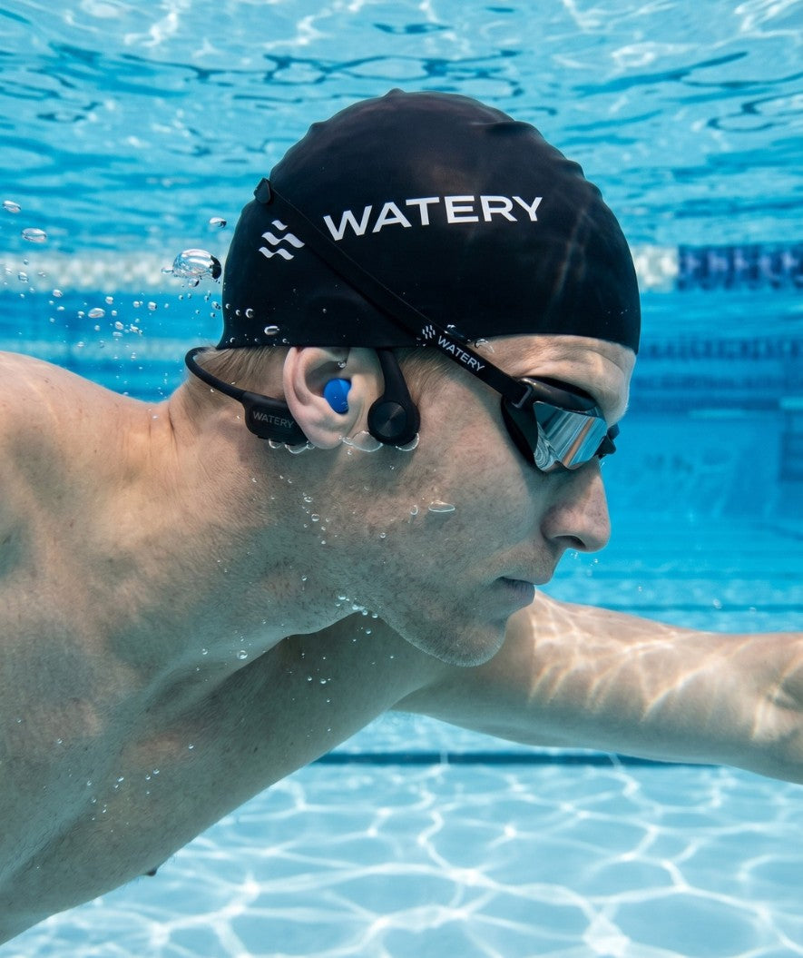 Watery waterproof headphones - S10 Aspire - Black