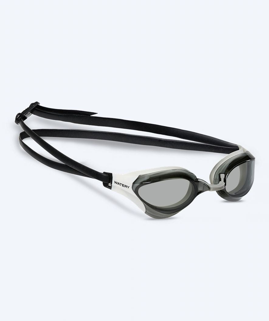Watery Elite swimming goggles - Rattle Pro - White/smoke