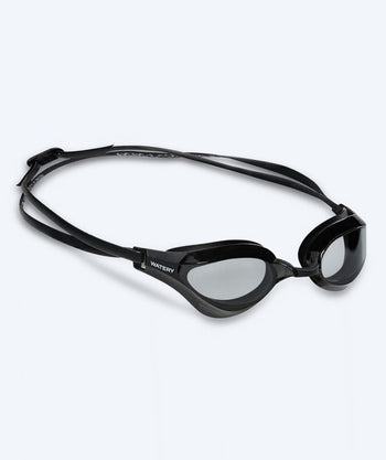 Watery Elite swimming goggles - Rattle Pro - Black/smoke