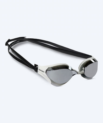 Watery Elite swimming goggles - Rattle Pro Mirror - White/grey