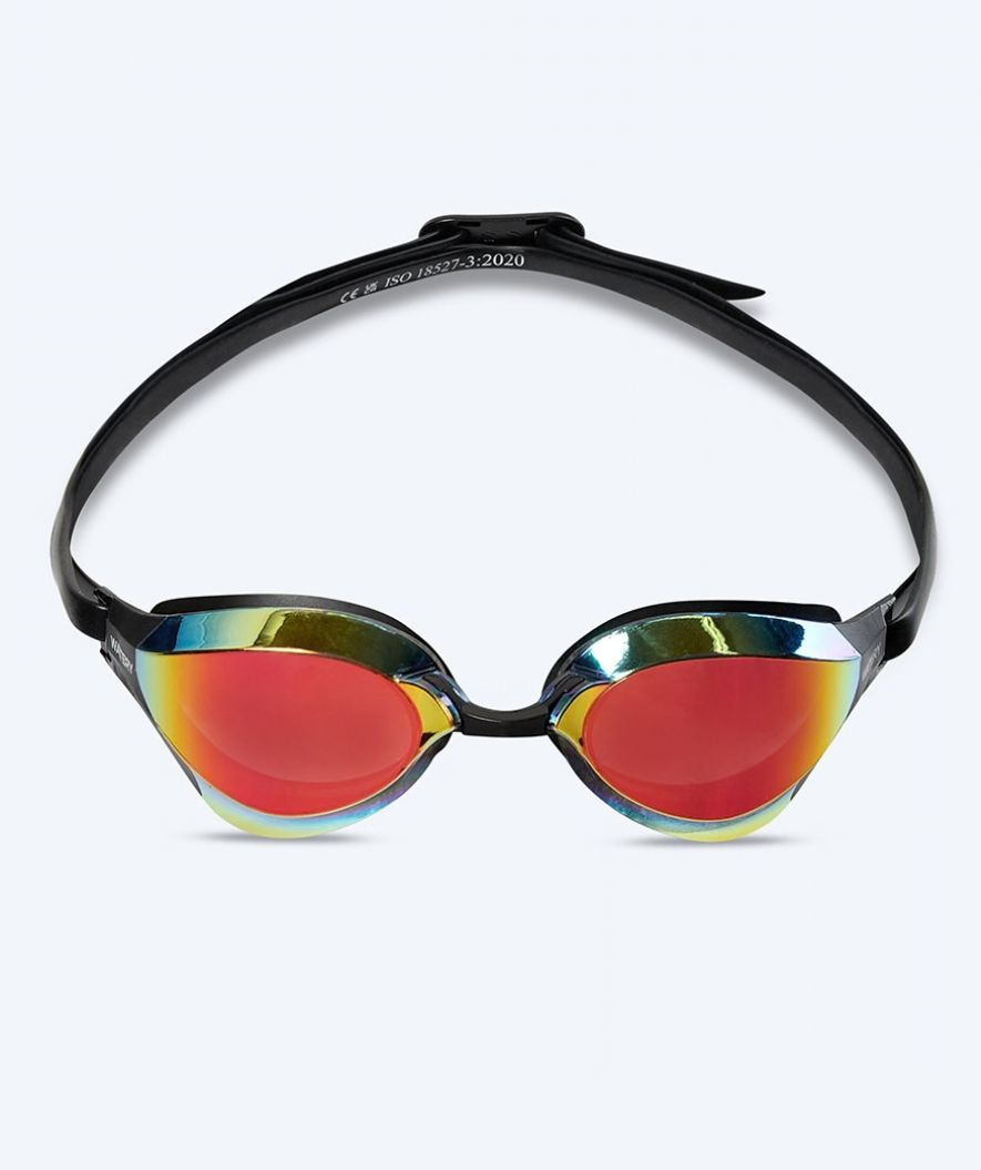 Watery Elite swimming goggles - Rattle Pro Mirror - Black/gold