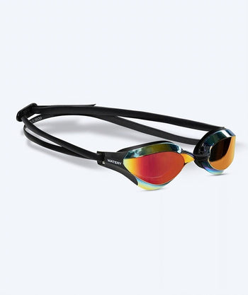 Watery Elite swimming goggles - Rattle Pro Mirror - Black/gold