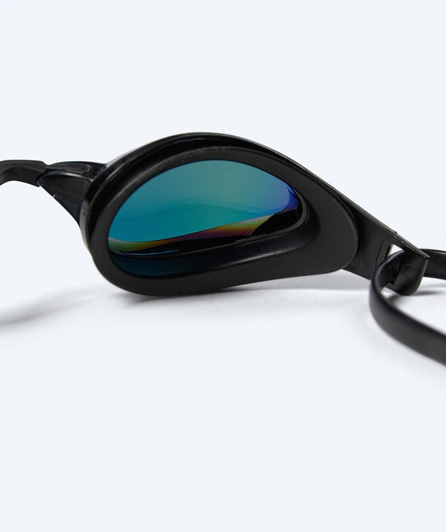 Watery Elite swimming goggles - Rattle Pro Mirror - Black/gold