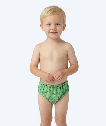 Watery swim nappies for kids - Foss Lining Nappy - Atlantic Green