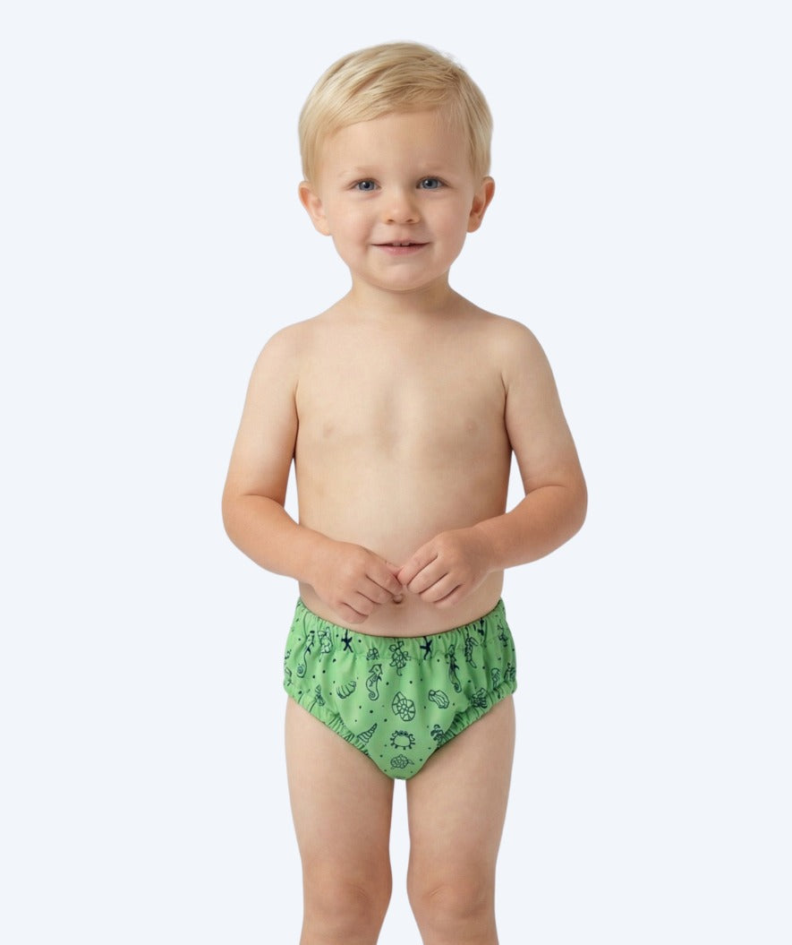 Watery swim nappies for kids - Foss Lining Nappy - Atlantic Green