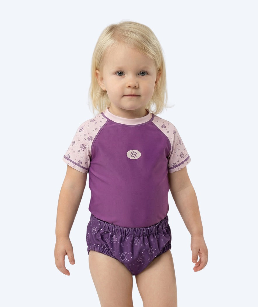 Watery swim nappies for kids - Foss Lining Nappy - Atlantic Purple