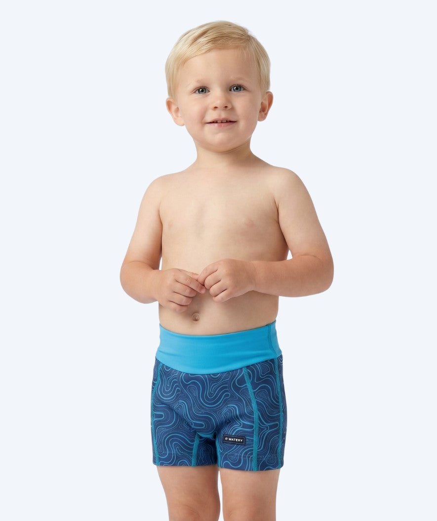 Watery swim nappies for kids - Thetis Youngster - Blue