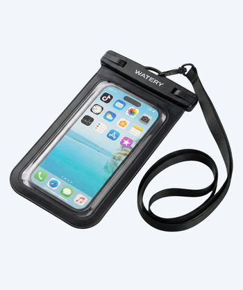 Watery waterproof mobile case - Pro - Black