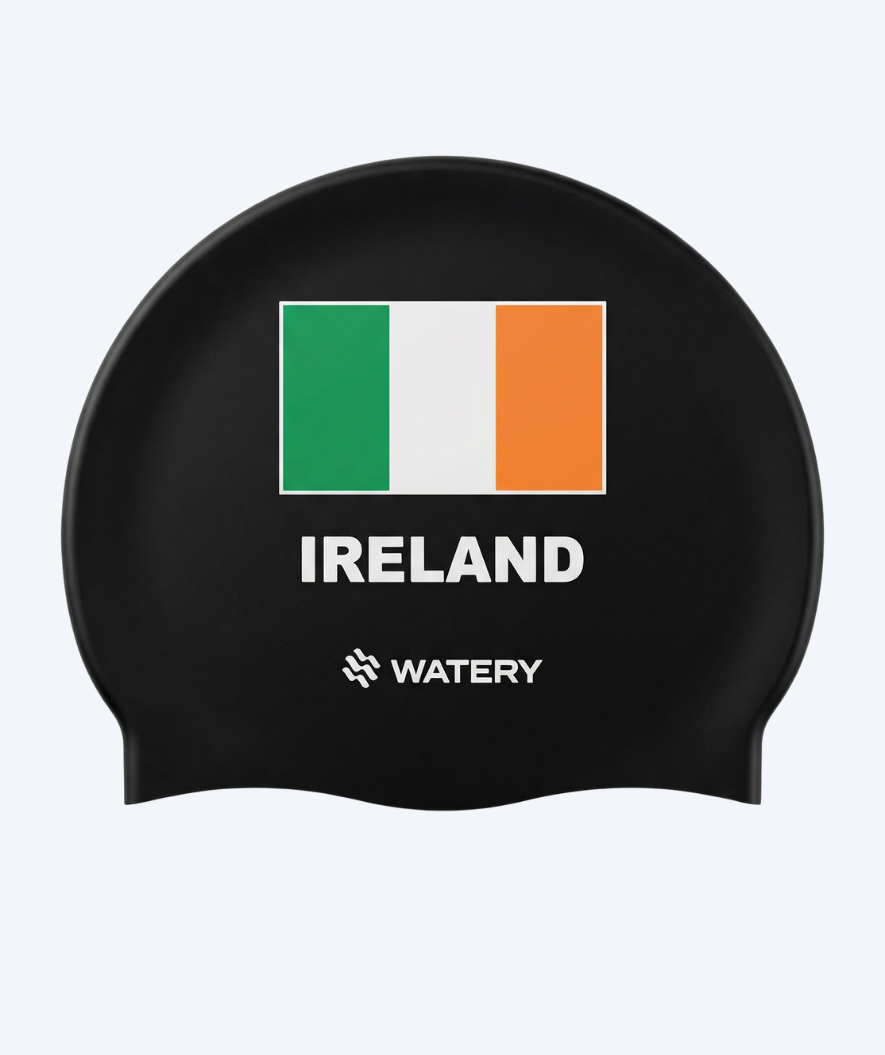 Watery swim cap - Ireland - Black