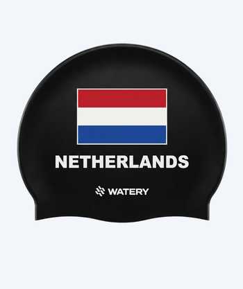 Watery swim cap - Netherlands - Black