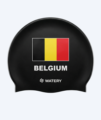 Watery swim cap - Belgium - Black