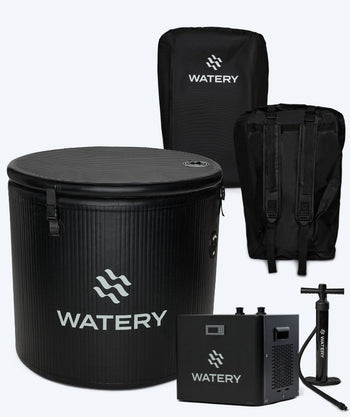Package Offer: Watery Deluxe inflatable cold plunge & water cooler