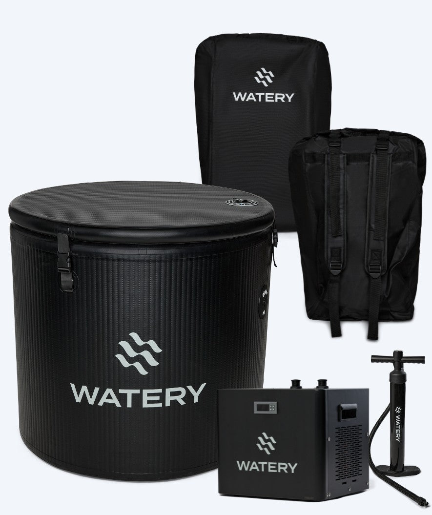 Package Offer: Watery Deluxe inflatable cold plunge & water cooler