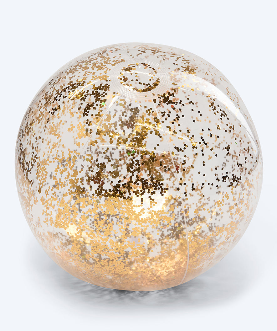 Watery beach ball - Bubbles - Gold