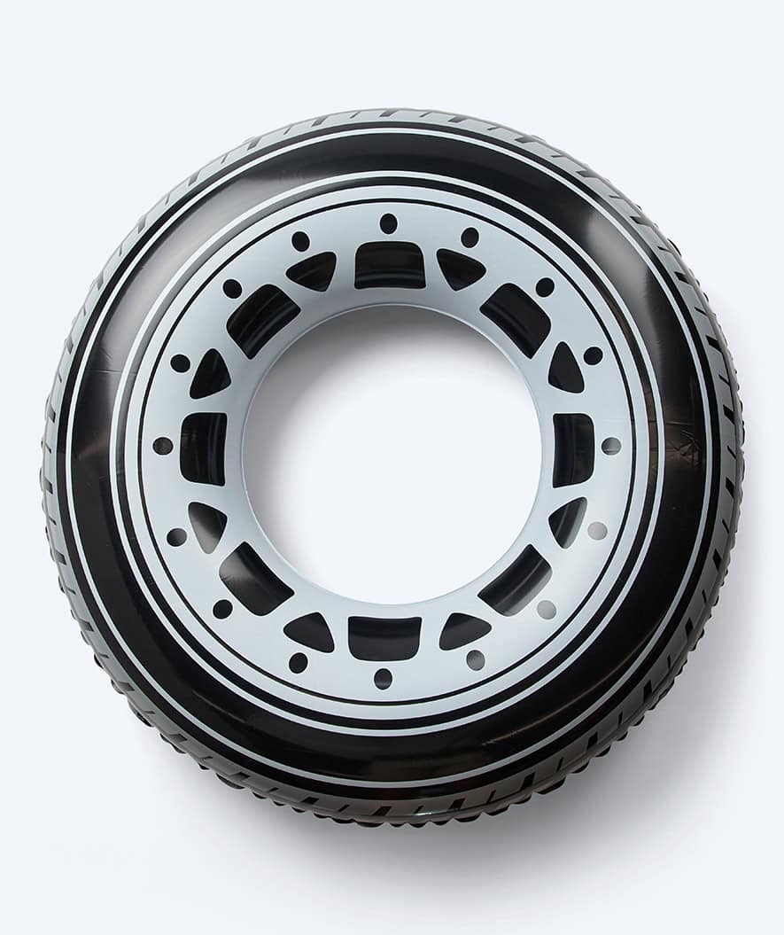Watery swimming ring - Cobalt Tire - Black/Grey