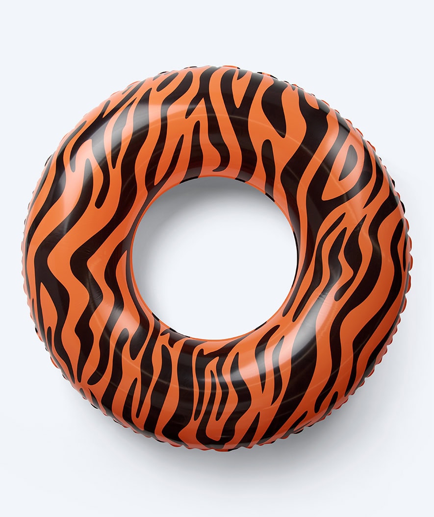 Watery swimming ring - Azure - Orange/Black
