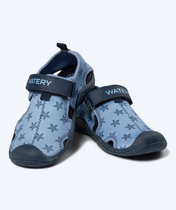 Watery water shoes for kids - Pontoon - Dark blue/black