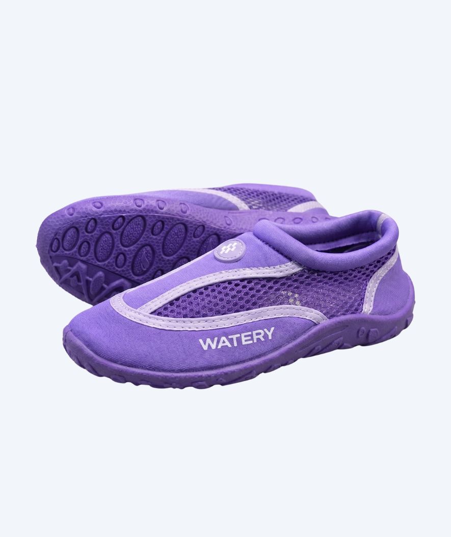 Watery water shoes for kids - Crab - Purple