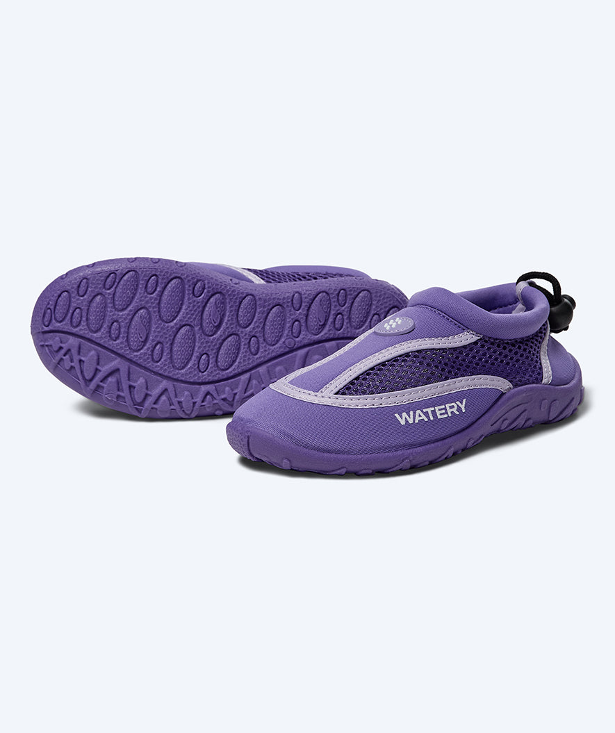 Watery water shoes for kids - Crab - Purple