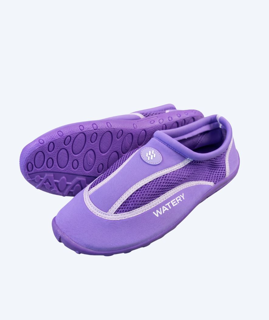 Watery water shoes for adults - Crab - Purple