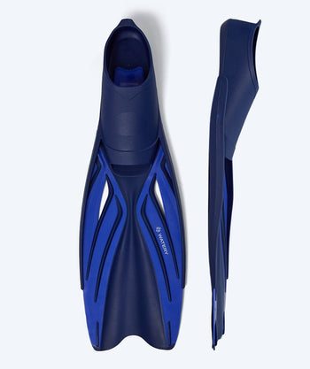 Watery diving fins for adults - Isle - Dark blue/black