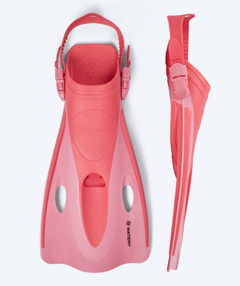 Watery diving fins for adults - Launch - Pink