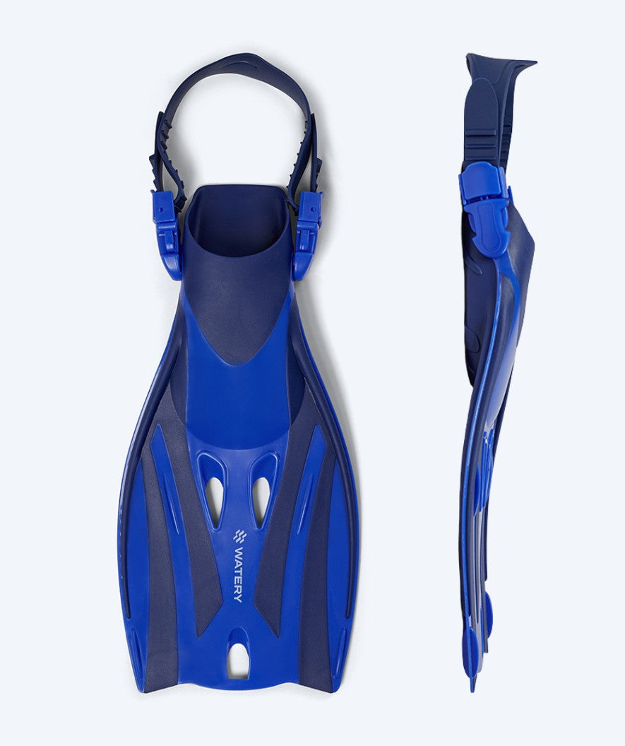 Watery diving fins for kids - Shack - Blue